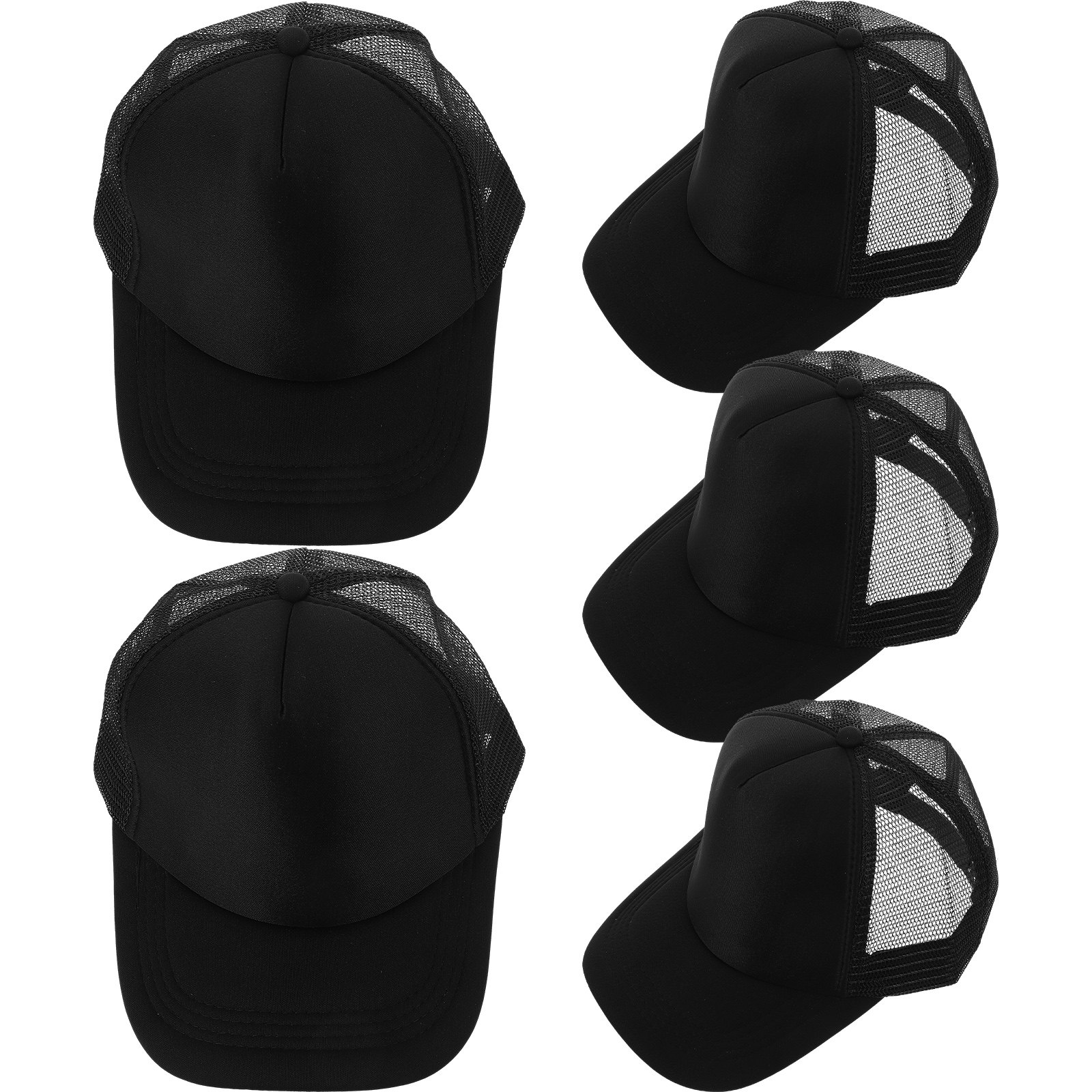 5個入り メッシュ素材の野球帽。ランニング用、アウトドア用。 - Hat Sublimation Blank のレビューと価格